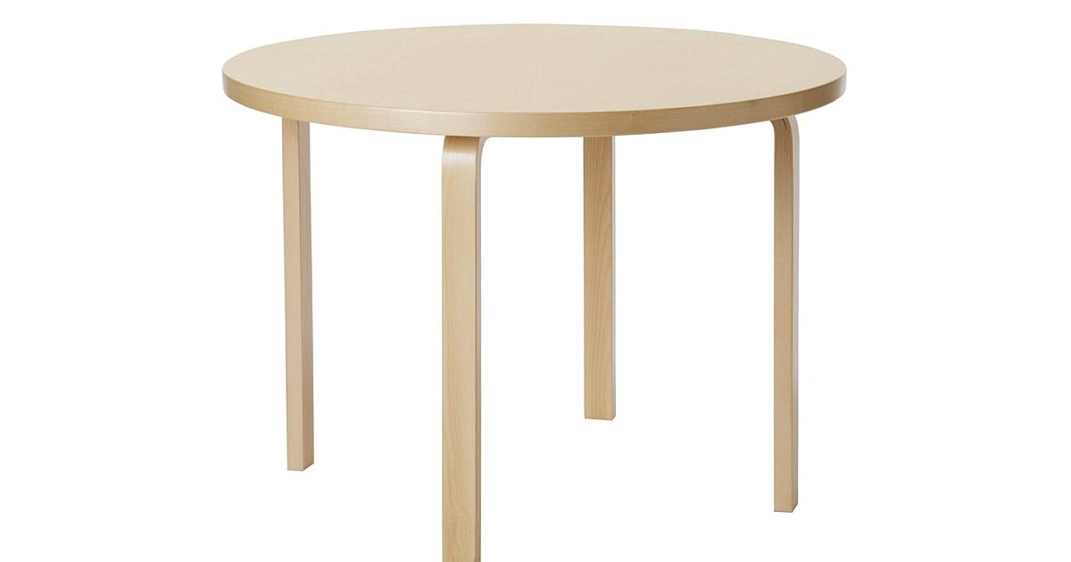 t*o様 Artek TABLE 90A Inform — Aalto Round Table 90A